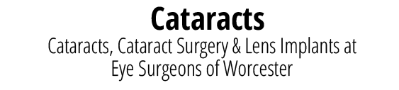 Cataracts and Cataract Surgery